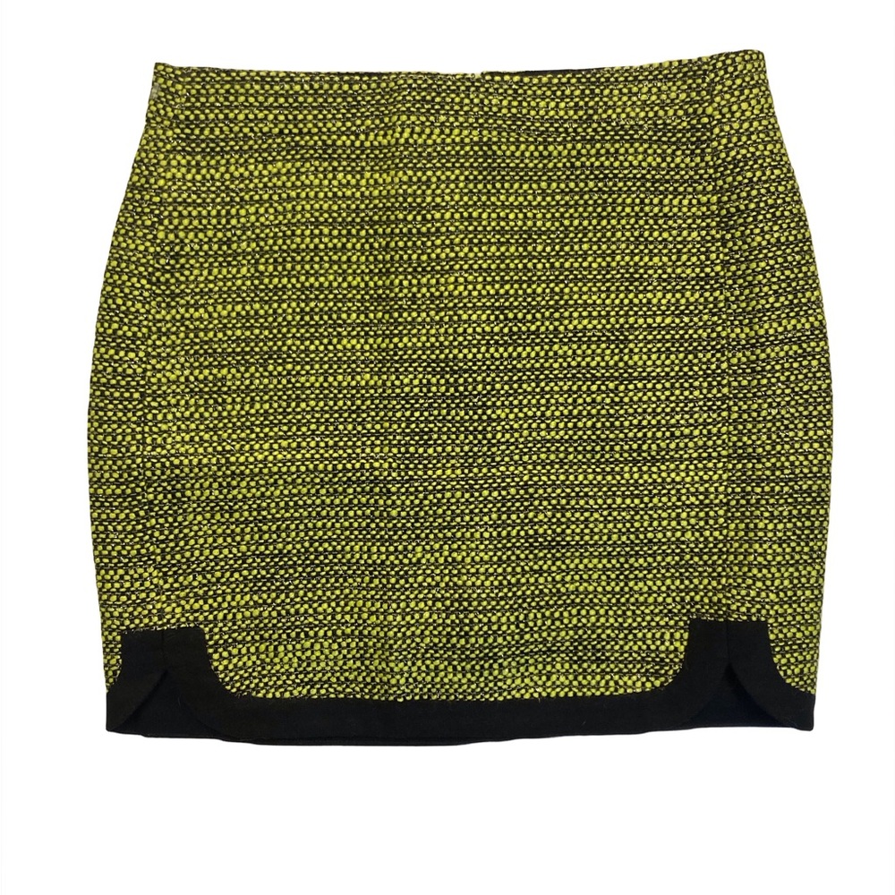J Crew Tweed Shirttail Skirt Size 2